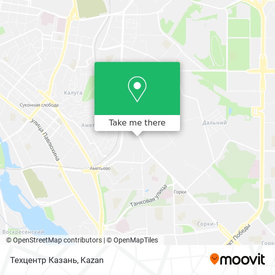 Техцентр Казань map
