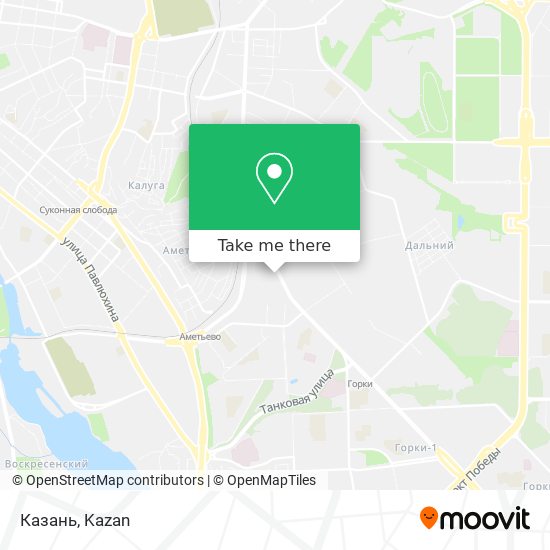 Казань map