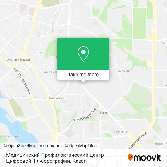 Медицинский Профилактический центр Цифровой Флюорографии map