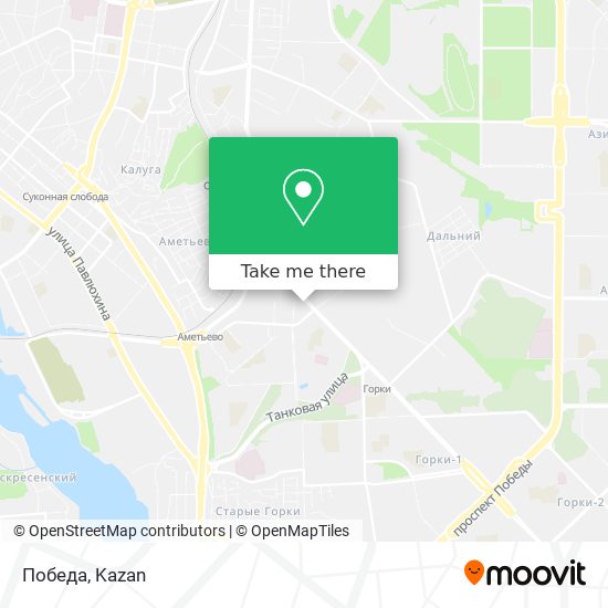 Победа map