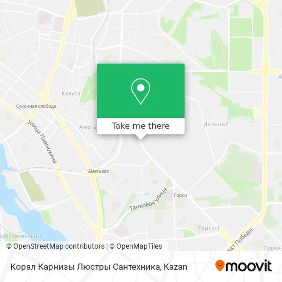 Корал Карнизы Люстры Сантехника map
