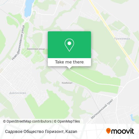 Садовое Общество   Горизонт map