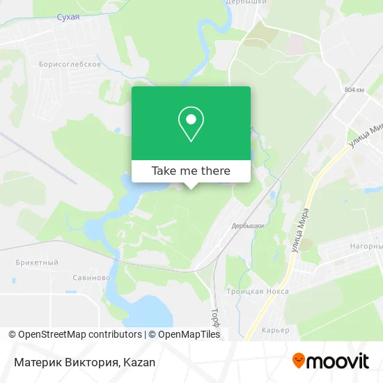 Материк Виктория map