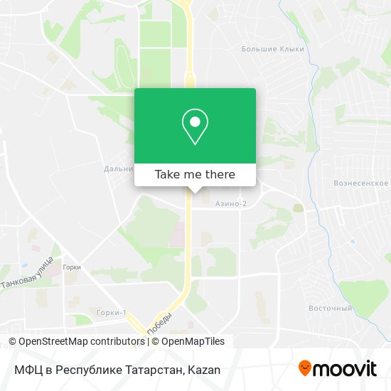 МФЦ в Республике Татарстан map