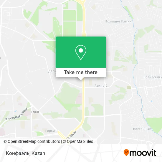 Конфаэль map