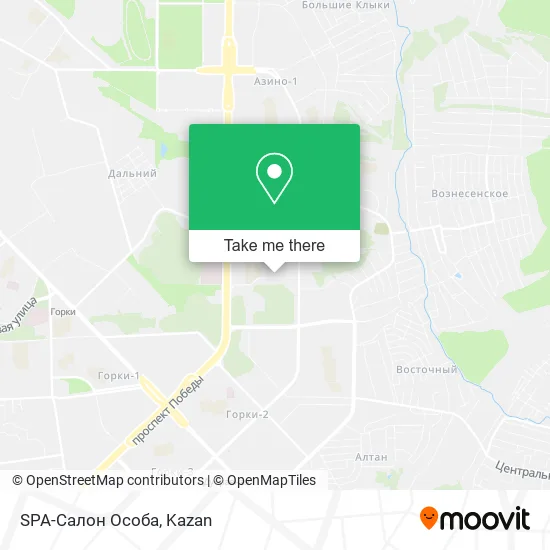 SPA-Салон Особа map