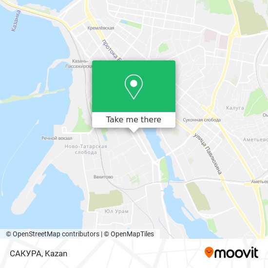 САКУРА map
