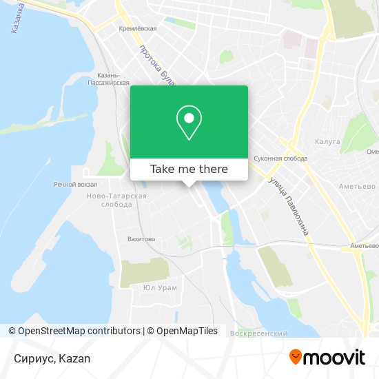 Сириус map