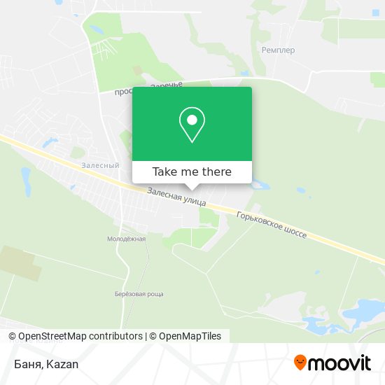 Баня map