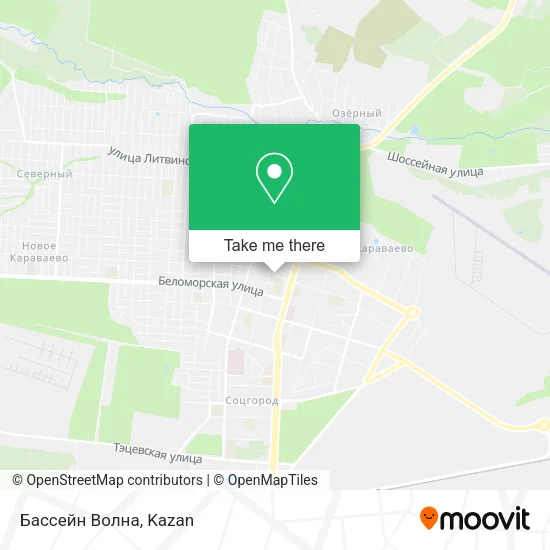 Бассейн  Волна map