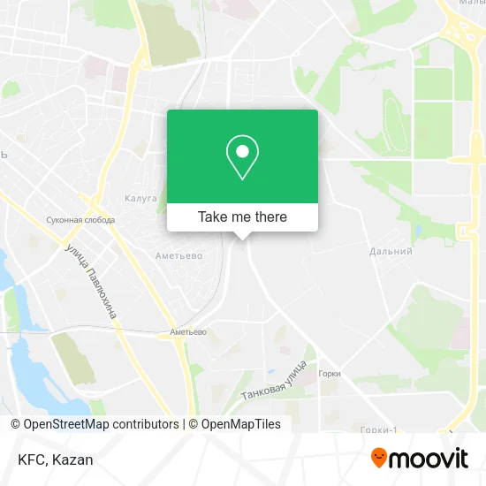 KFC map