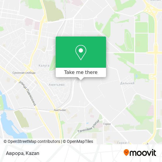 Аврора map
