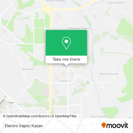 Electro Vapor map