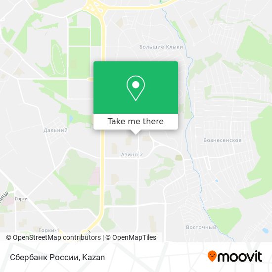 Сбербанк России map