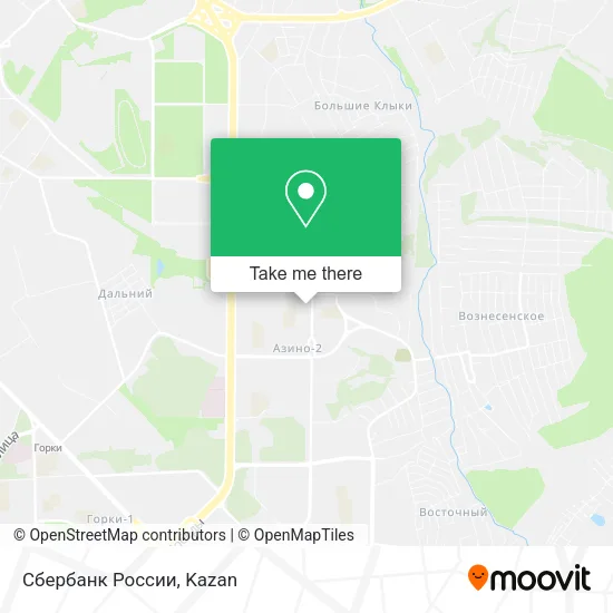 Сбербанк России map
