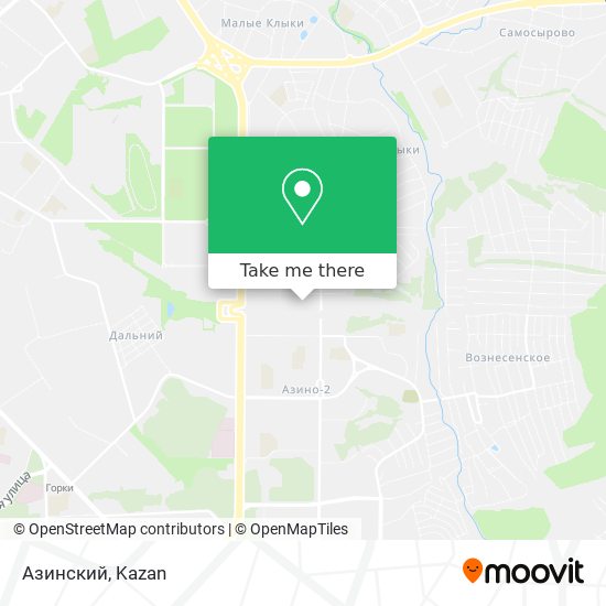 Азинский map