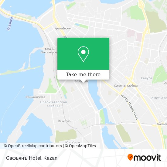 Сафьянъ Hotel map