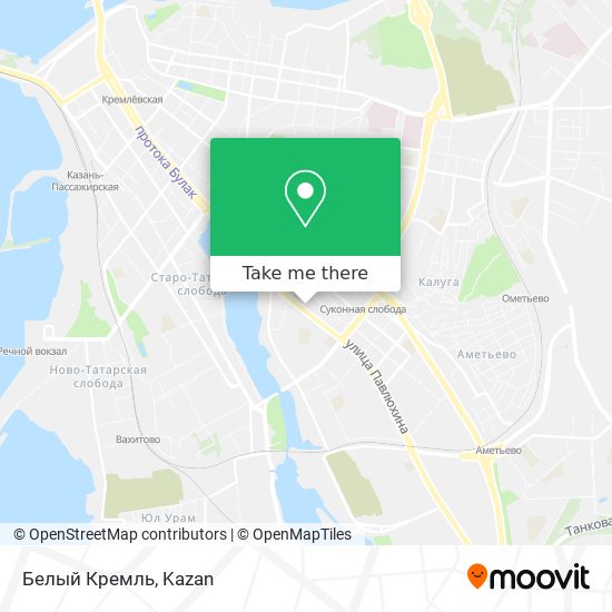 Белый Кремль map