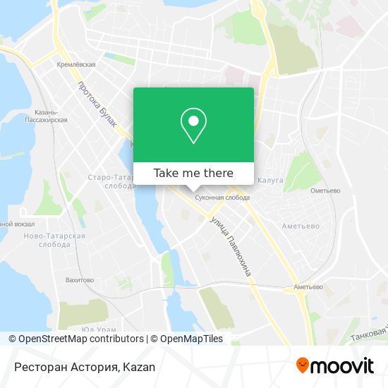 Ресторан Астория map