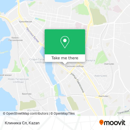 Клиника Сл map
