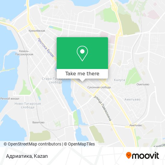 Адриатика map