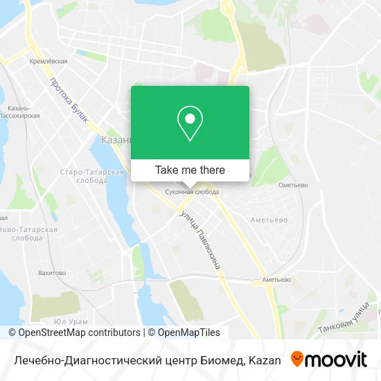 Лечебно-Диагностический центр Биомед map
