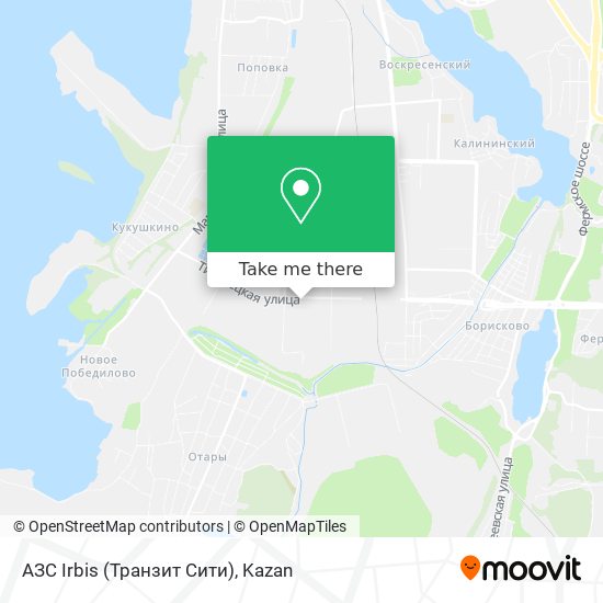 АЗС Irbis (Транзит Сити) map