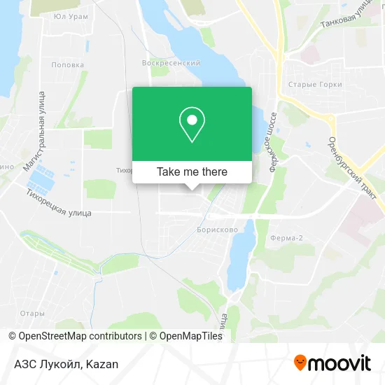 АЗС  Лукойл map