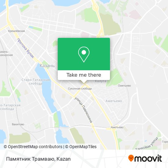 Памятник Трамваю map