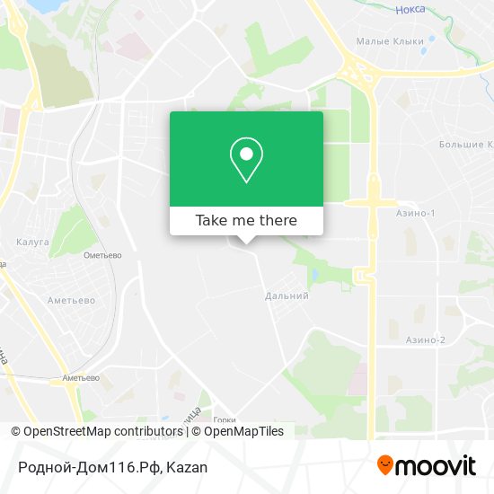 Родной-Дом116.Рф map
