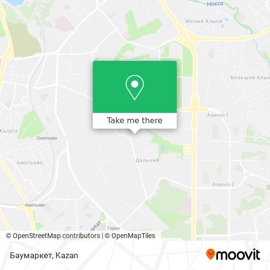 Баумаркет map