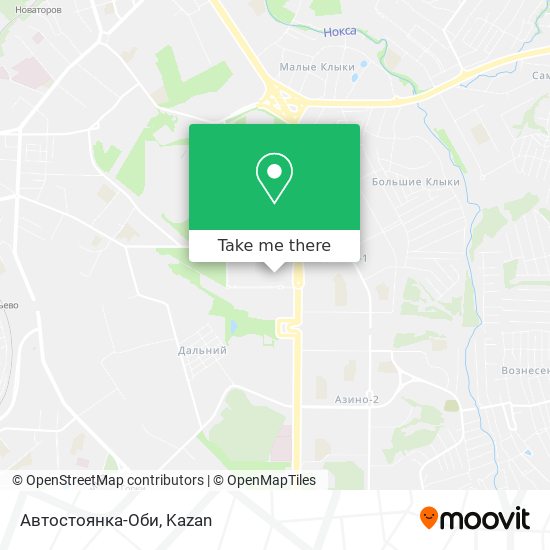 Автостоянка-Оби map