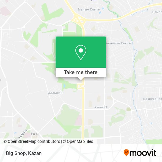 Big Shop map