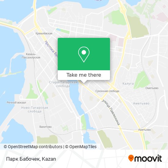 Парк Бабочек map