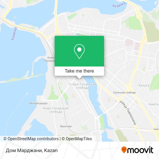 Дом Марджани map