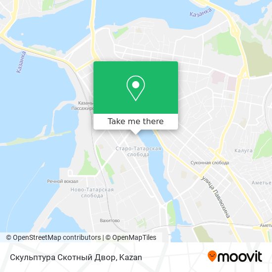 Скульптура Скотный Двор map