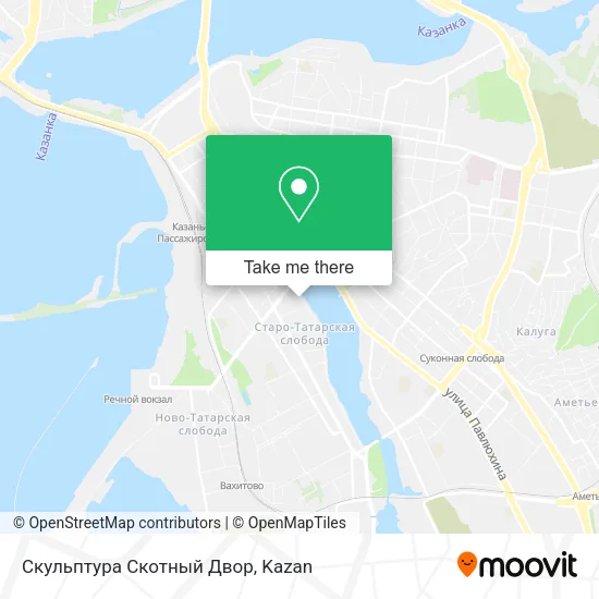 Скульптура Скотный Двор map