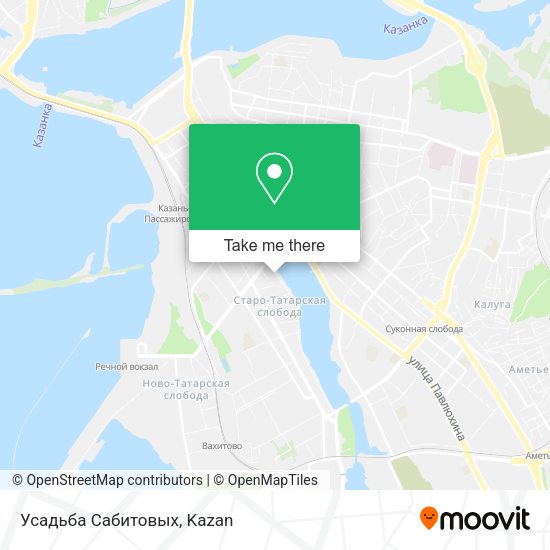 Усадьба Сабитовых map