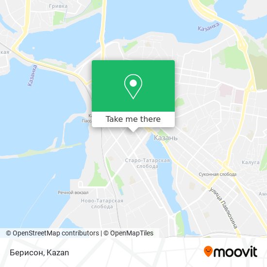Берисон map