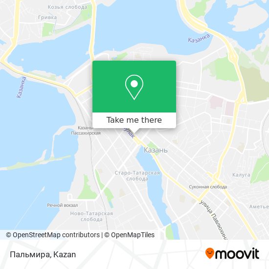 Пальмира map