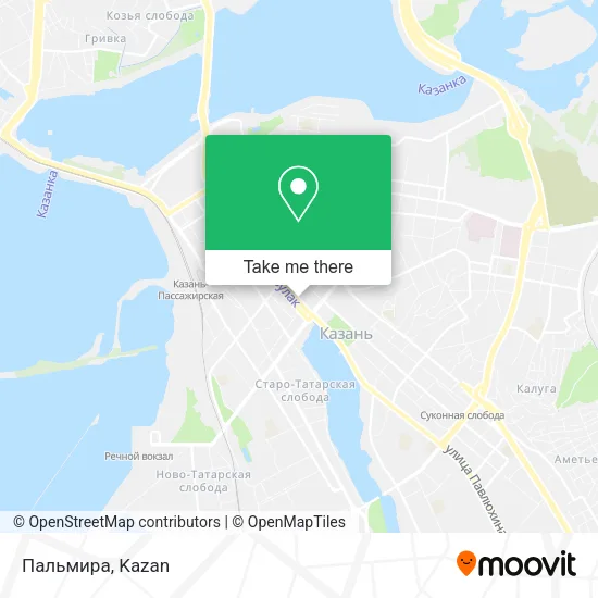 Пальмира map