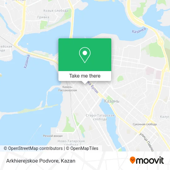 Arkhierejskoe Podvore map