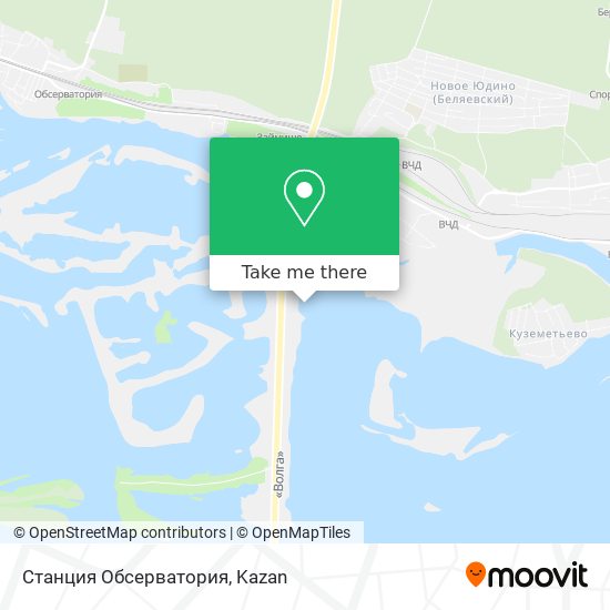 Станция Обсерватория map