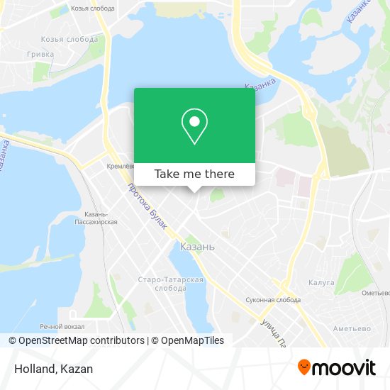 Holland map