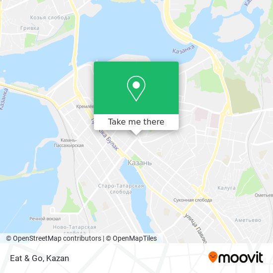 Eat & Go map
