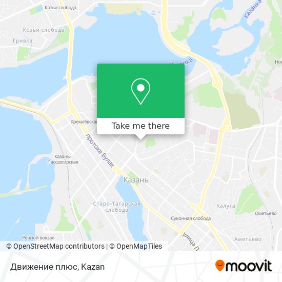 Движение плюс map