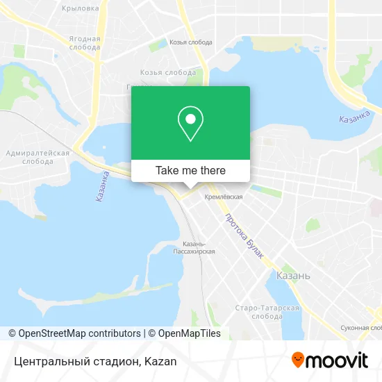 Центральный стадион map