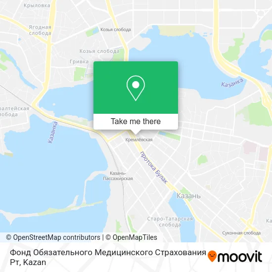 Фонд Обязательного Медицинского Страхования Рт map