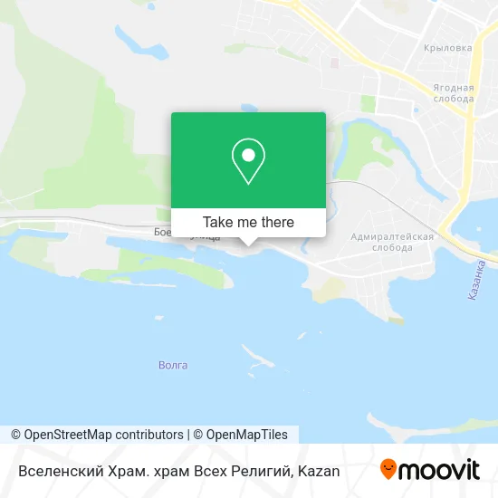 Вселенский Храм. храм Всех Религий map