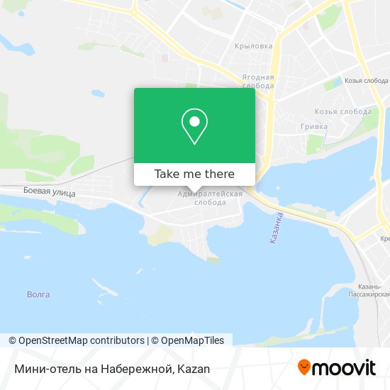 Мини-отель на Набережной map